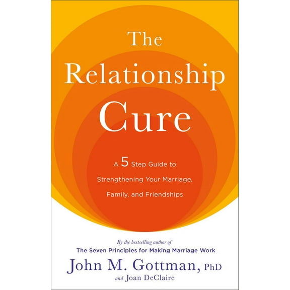 The Relationship Cure: A 5 Step Guide to Strengthening Your Marriage, Family, and Friendships, (Paperback)