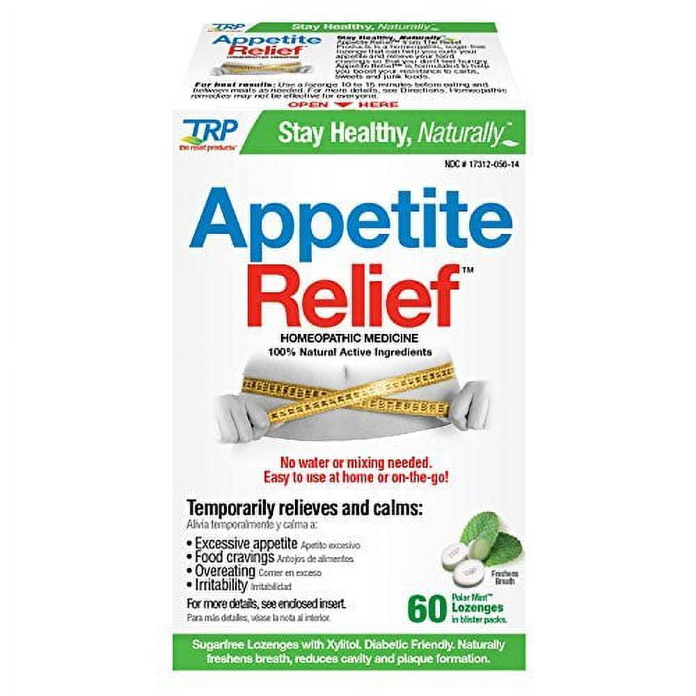 The Relief Products® Appetite Relief™, 60 count