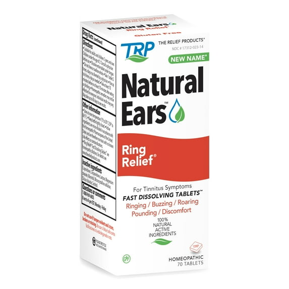 The Relief Products Ring Relief Fast Dissolving Tablets, White, 70 Count