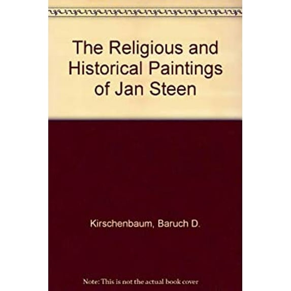 Pre-Owned The Religious and Historical Paintings of Jan Steen (Hardcover) 9780839001706
