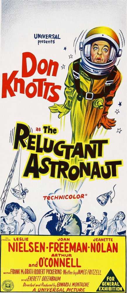 The Reluctant Astronaut Canvas Art - (11 x 17)