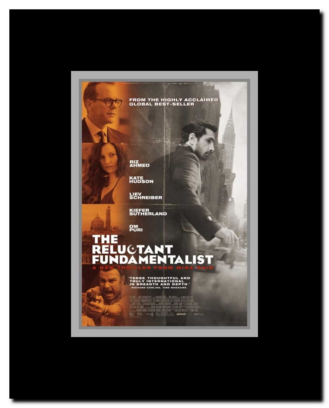 The Reluctant Fundamentalist Framed Movie Poster
