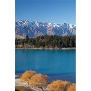The Remarkables Lake Wakatipu South Island New Zealand Poster Print by David Wall - 25 x 38 in.