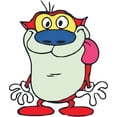 thumbnail image 1 of The Ren and Stimpy Show Cartoon TV Character Wall Sticker Vinyl Art Decal for Girls Boys Baby Kid Bedroom Nursery Kindergarten Daycare Home Decor Stickers Vinyl Art Decoration Size (30x15 inch), 1 of 2