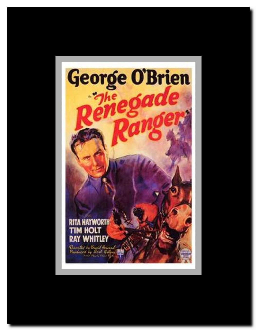 The Renegade Ranger Framed Movie Poster