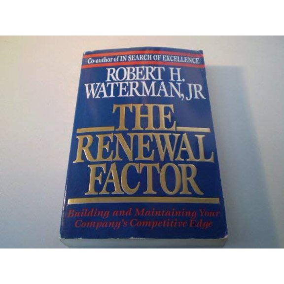 Pre-Owned The Renewal Factor Paperback