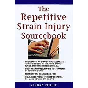 Pre-Owned The Repetitive Strain Injury Sourcebook (Hardcover) 1565657918 9781565657915