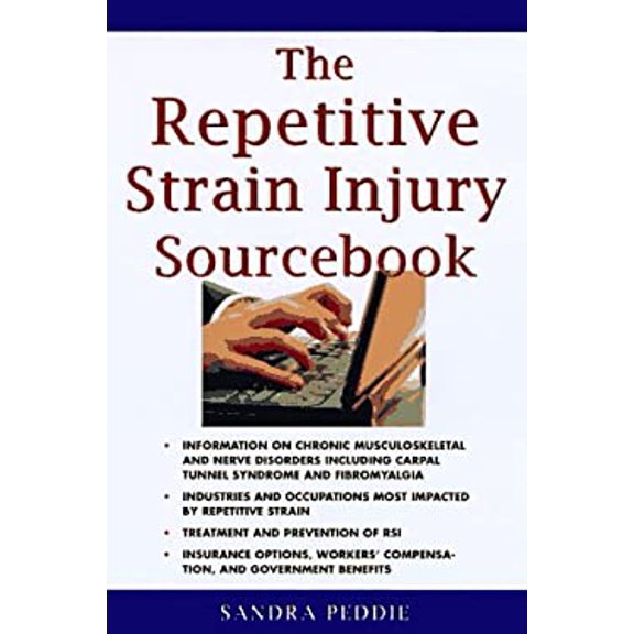 Pre-Owned The Repetitive Strain Injury Sourcebook (Hardcover) 1565657918 9781565657915