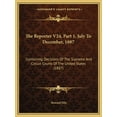 thumbnail image 1 of The Reporter V24, Part 1, July to December, 1887 : Containing Decisions of the Supreme and Circuit Courts of the United States (1887), 1 of 1