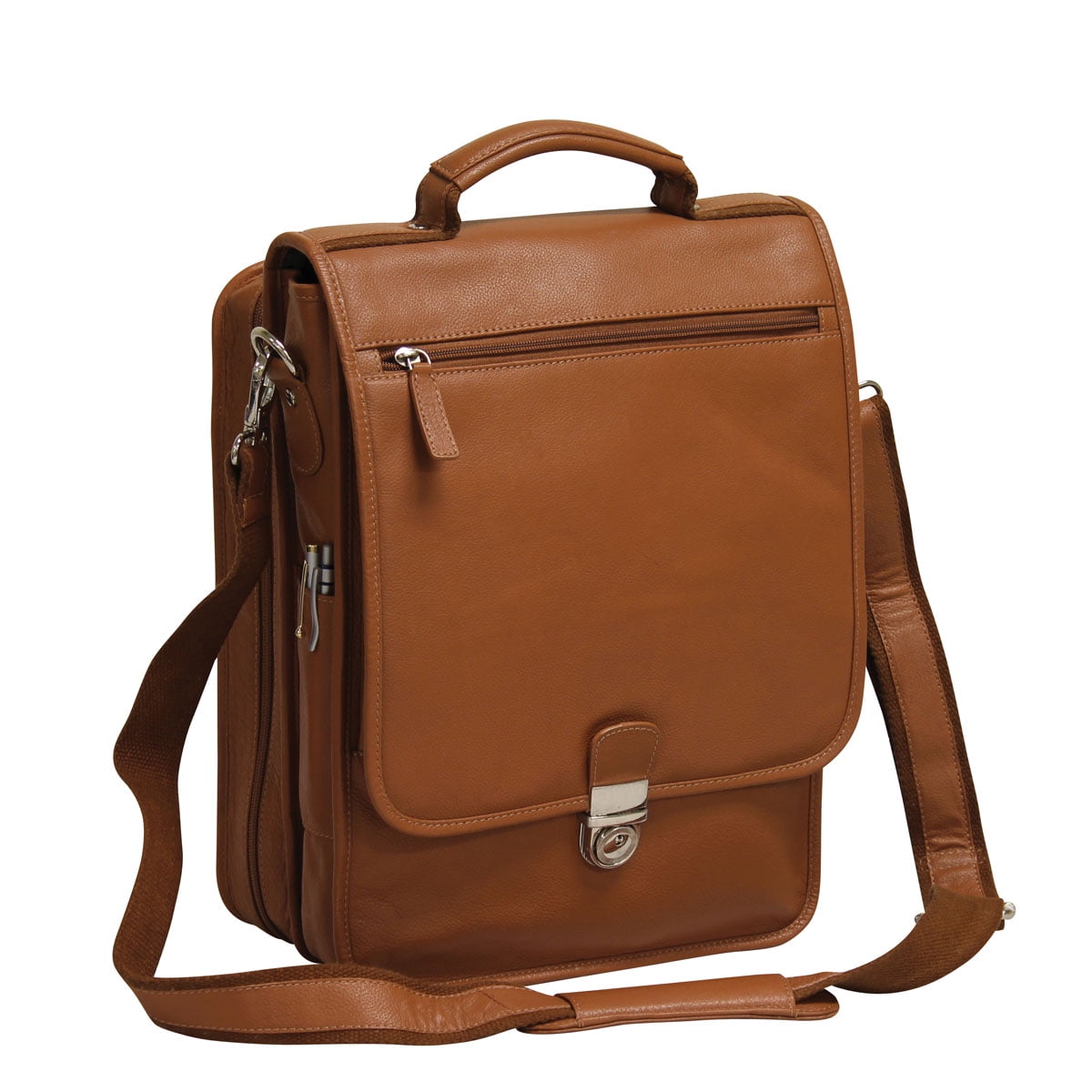 Bellino The Reporter Briefcase (Black) 並行輸入品 Shop Bellino The Reporter Leather Vertical Ca \u2013 Luggage Factory