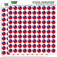 thumbnail image 1 of The Republic of China Taiwan National Country Flag 200 1/2" (0.5") Planner Calendar Scrapbooking Crafting Stickers, 1 of 2