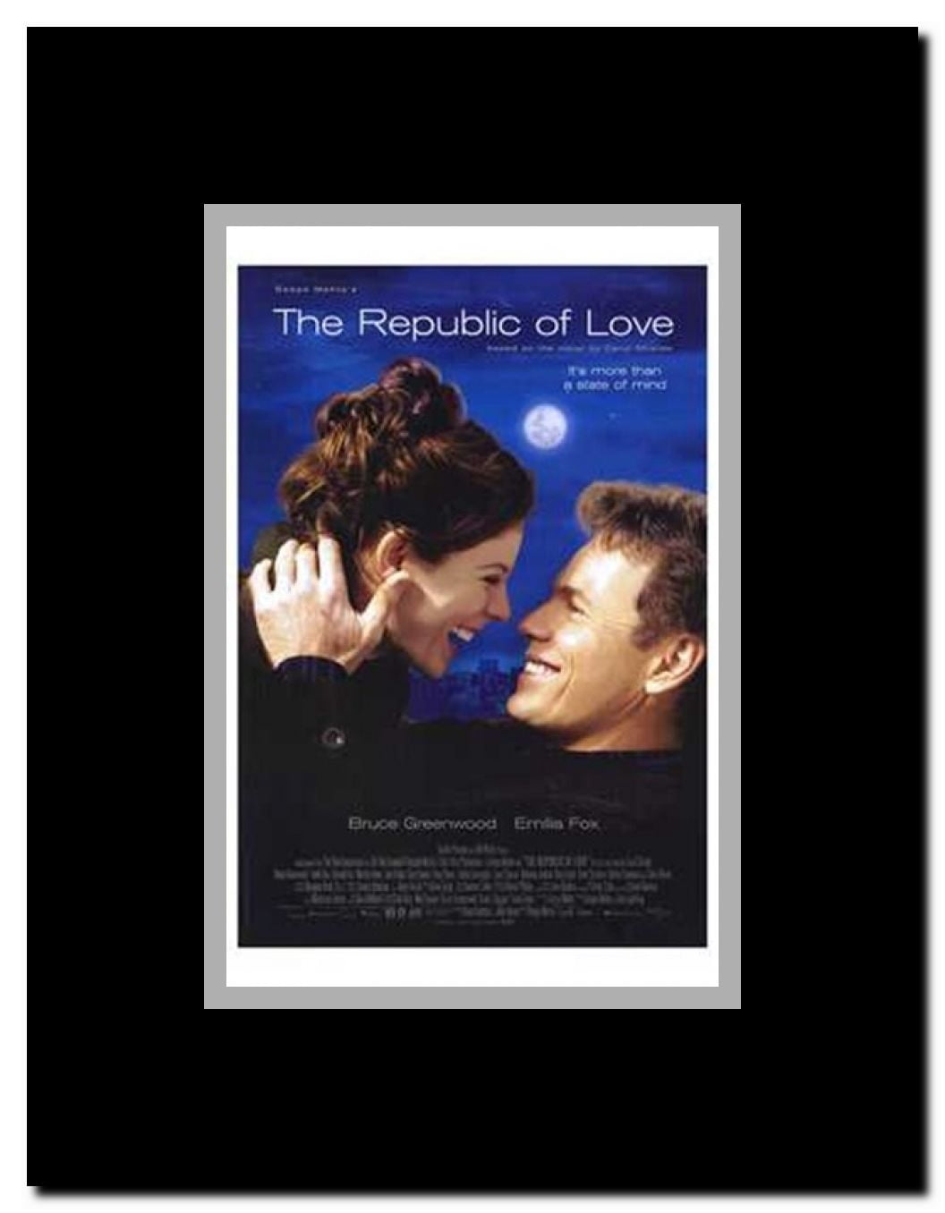 The Republic of Love Framed Movie Poster