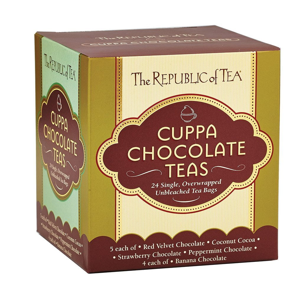 The Republic of Tea Cuppa Chocolate Tea Assortment - Walmart.com