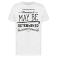 thumbnail image 1 of The Reputation Of One Hour T-Shirt Men -Image by Shutterstock Men T-Shirt, Male XX-Large, 1 of 2