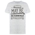 thumbnail image 1 of The Reputation Of One Hour T-Shirt Men -Image by Shutterstock Men T-Shirt, Male x-Large, 1 of 2