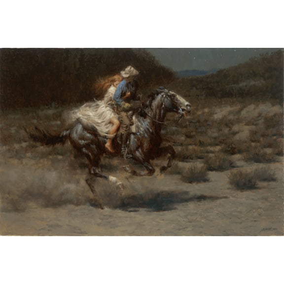 The Rescue by Andy Thomas - Canvas Timeless Edition 20x30 - Classic Art for Collectors - 1 Unit per pack