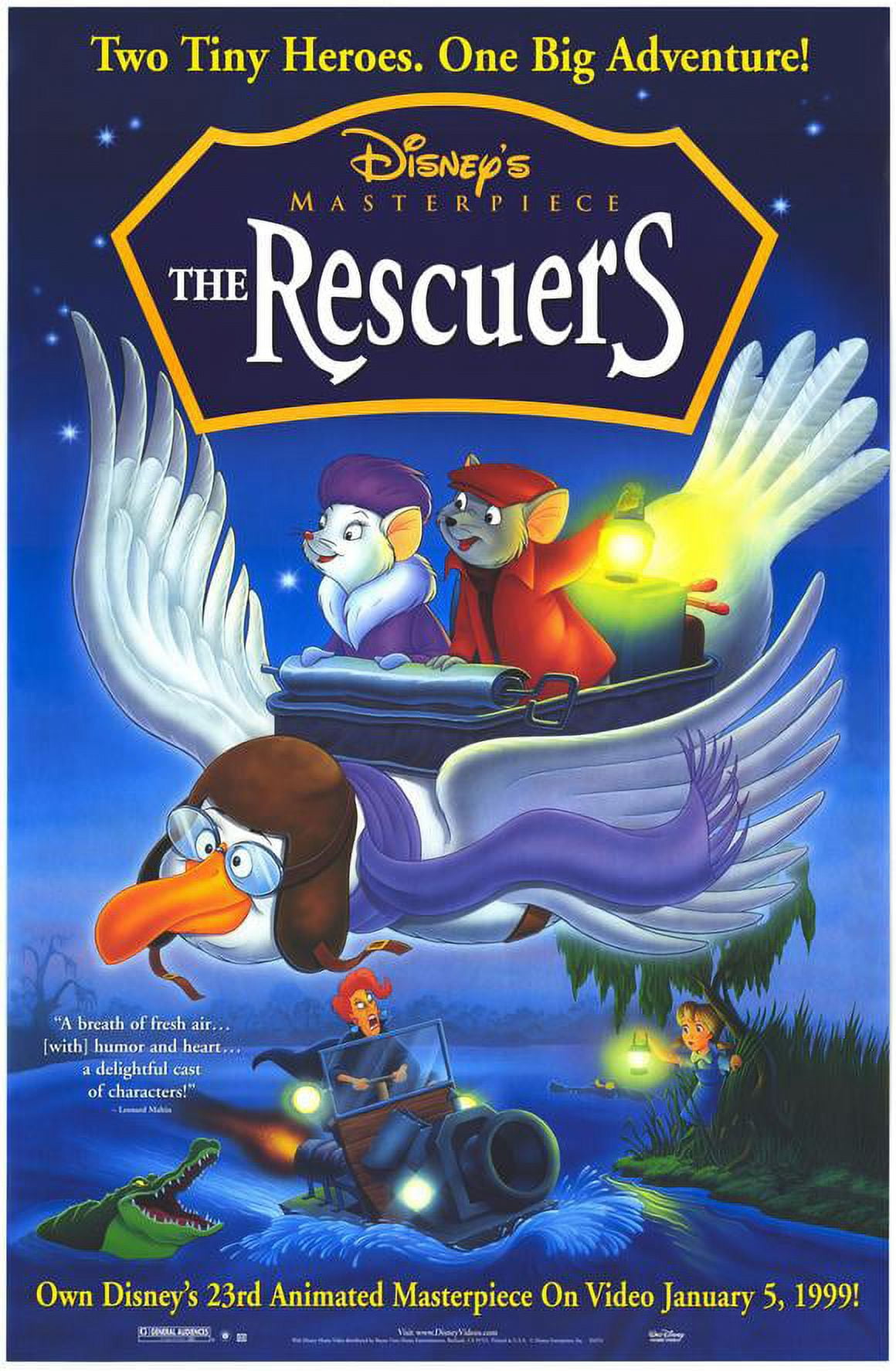 The Rescuers movie POSTER Style A 11
