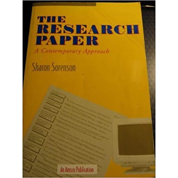 Pre-Owned The Research Paper (Hardcover) 0877207593 9780877207597