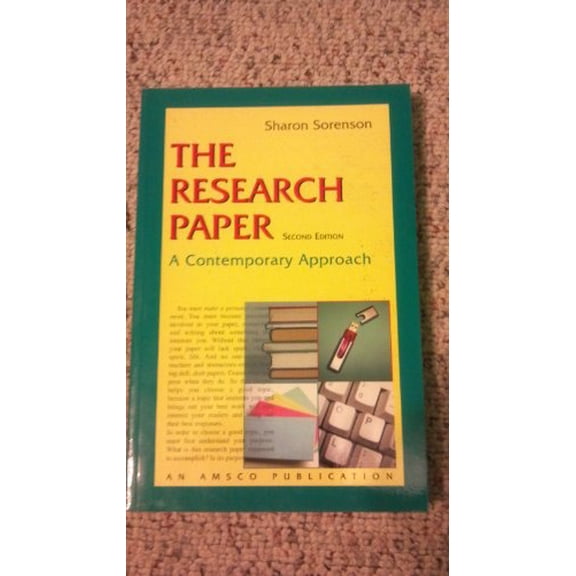 Pre-Owned The Research Paper (Paperback) 1567651402 9781567651409