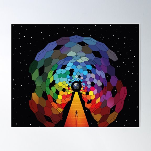 The Resistance (Stars) Poster Wall Art, Modern Wall Decor, 8x12 UNFRAMED
