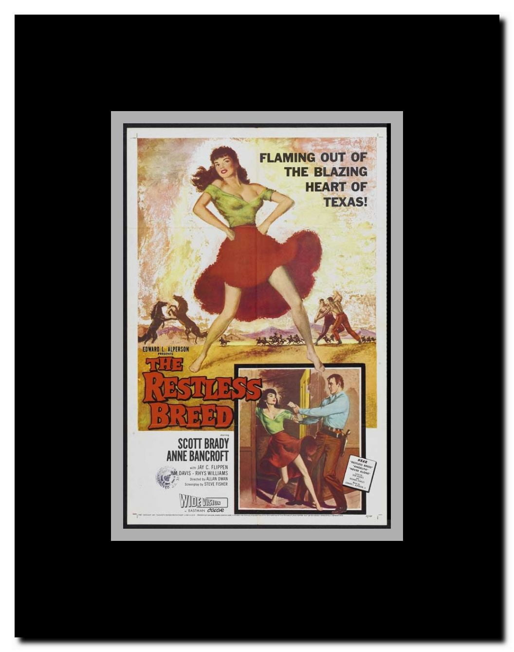 The Restless Breed Framed Movie Poster