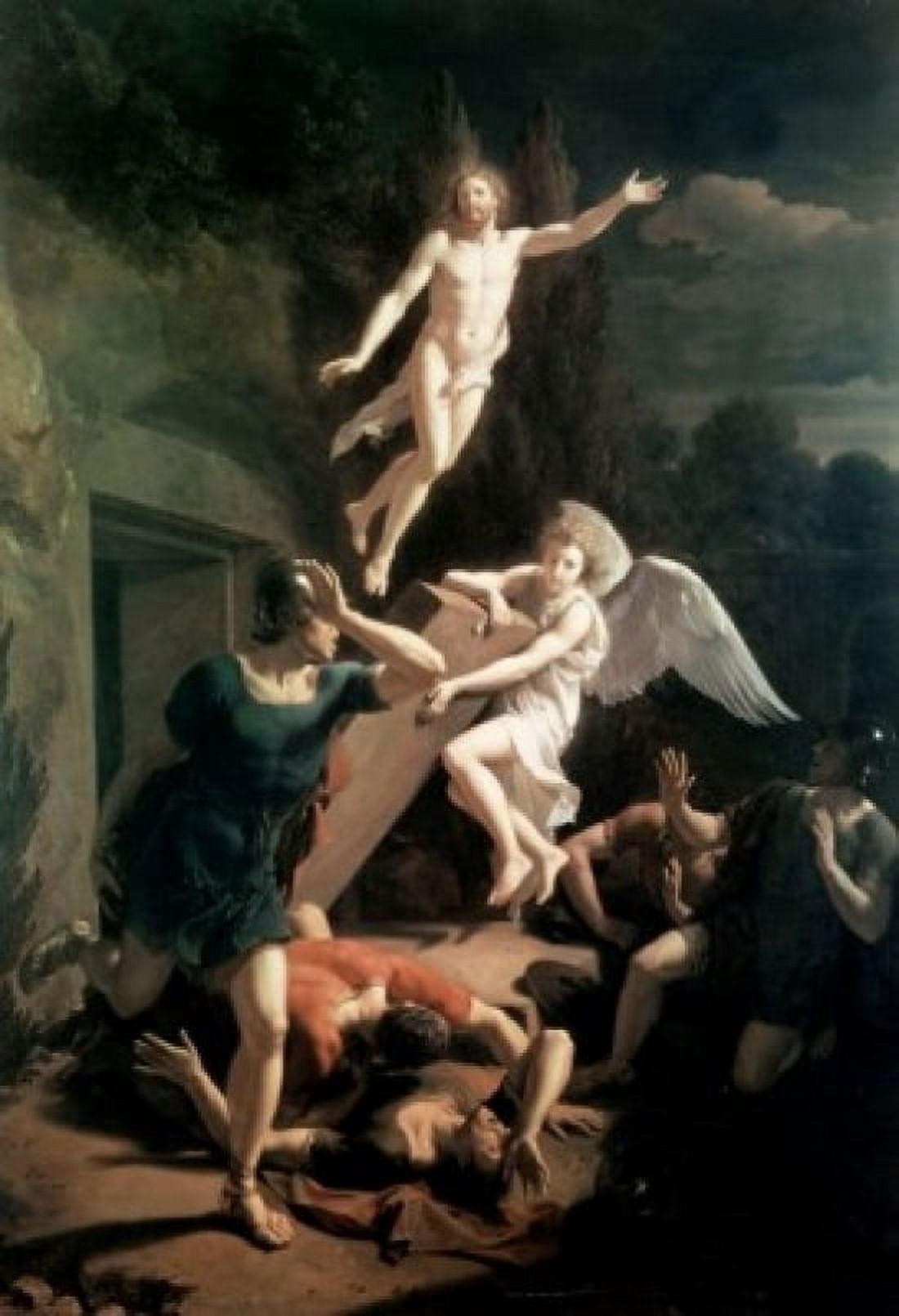The Resurrection Adriaen van der Werff (1659-1722 Dutch) Canvas Art - Adriaen van der Werff (24 x 36)