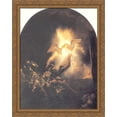 thumbnail image 1 of The Resurrection of Christ 28x36 Large Gold Ornate Wood Framed Canvas Art by Rembrandt, 1 of 2