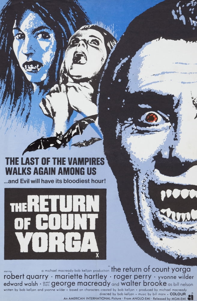 The Return Of Count Yorga Canvas Art - (24 x 36)
