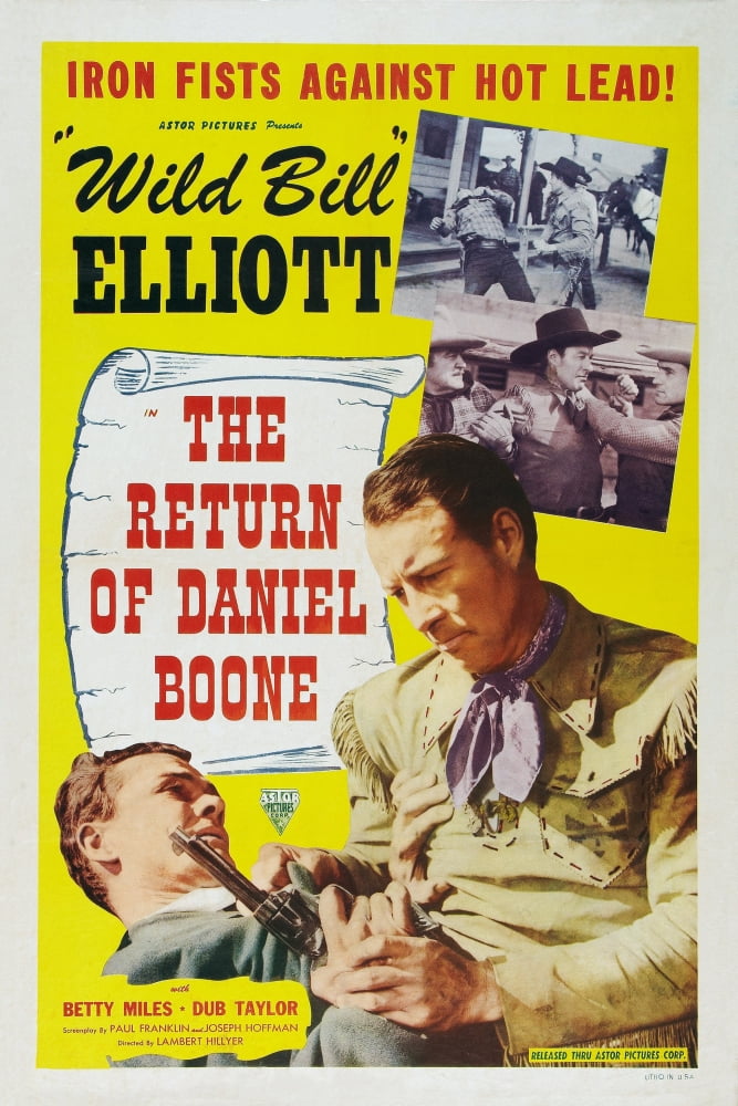 The Return Of Daniel Boone Canvas Art - (24 x 36)