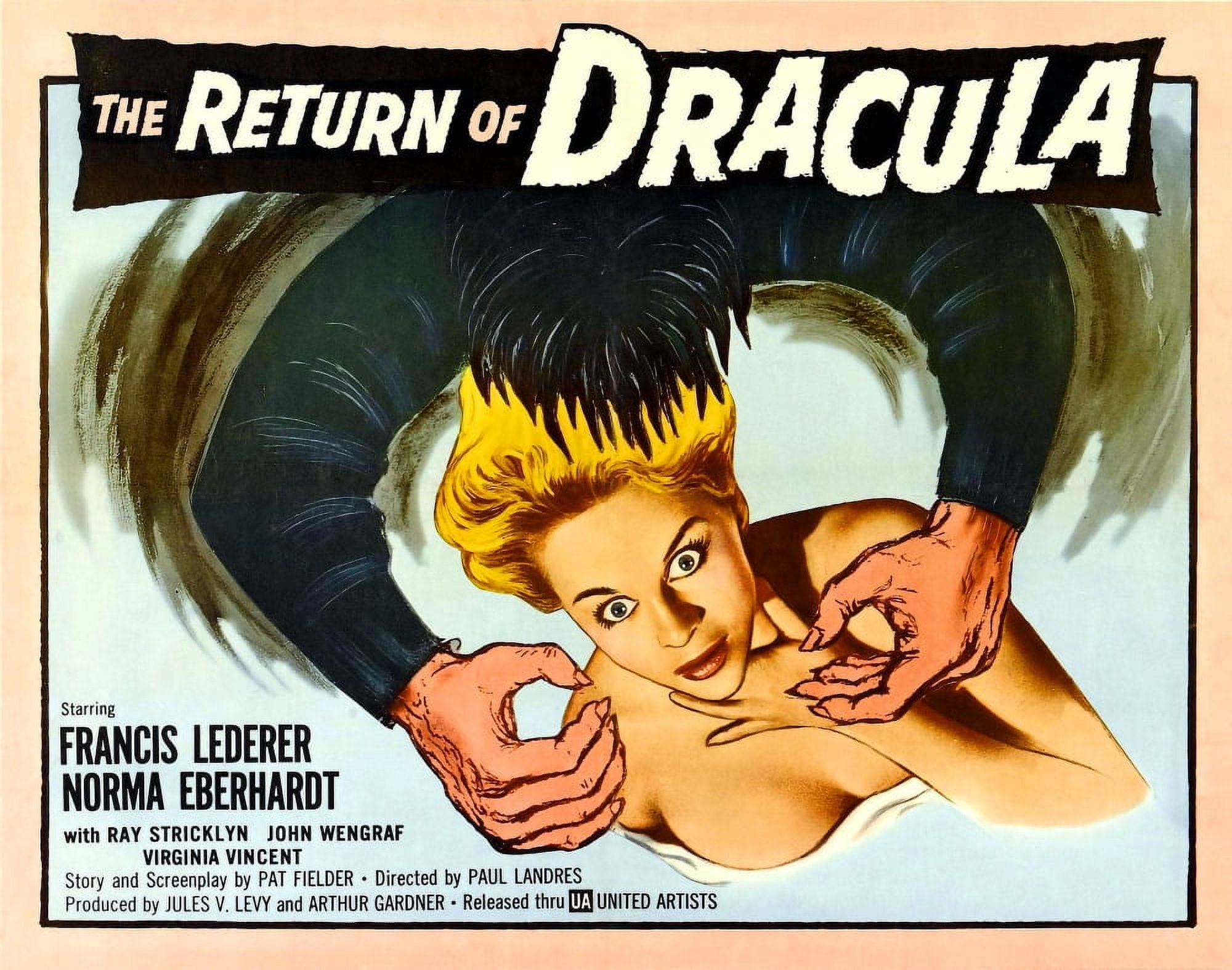 The Return Of Dracula Canvas Art -  (28 x 22)
