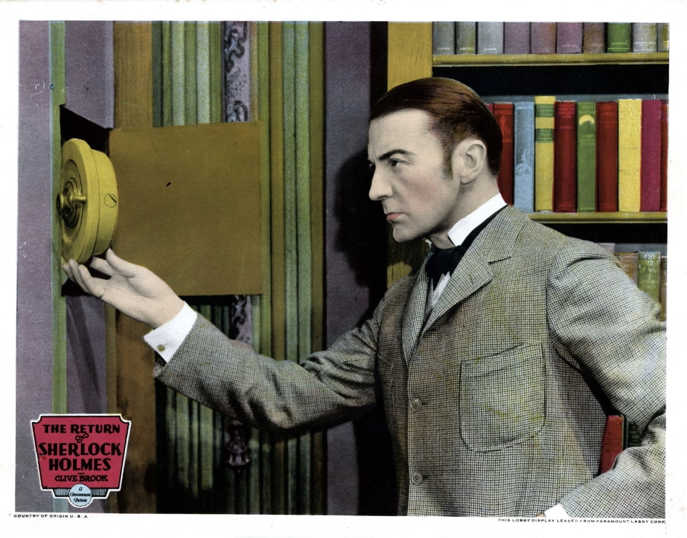 The Return Of Sherlock Holmes Canvas Art - (28 x 22)