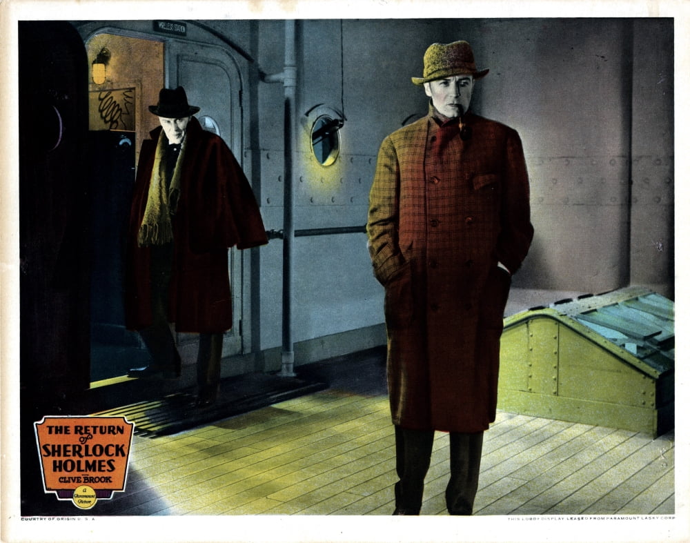 The Return Of Sherlock Holmes Canvas Art - (28 x 22)