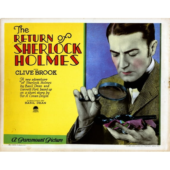 The Return Of Sherlock Holmes Photo Print (20 x 16)