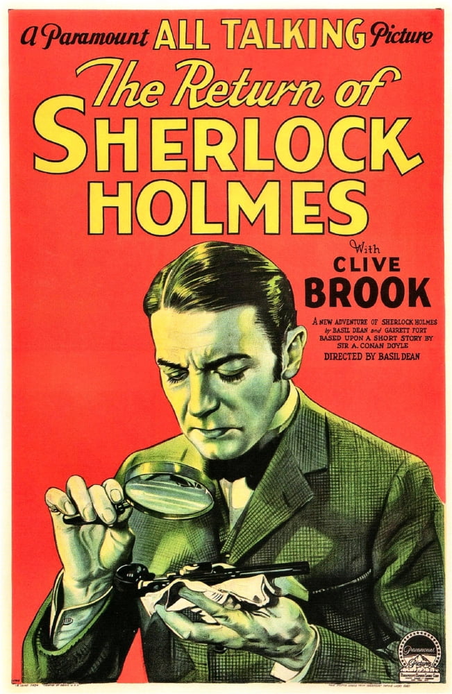 The Return Of Sherlock Holmes U Canvas Art - (11 x 17)