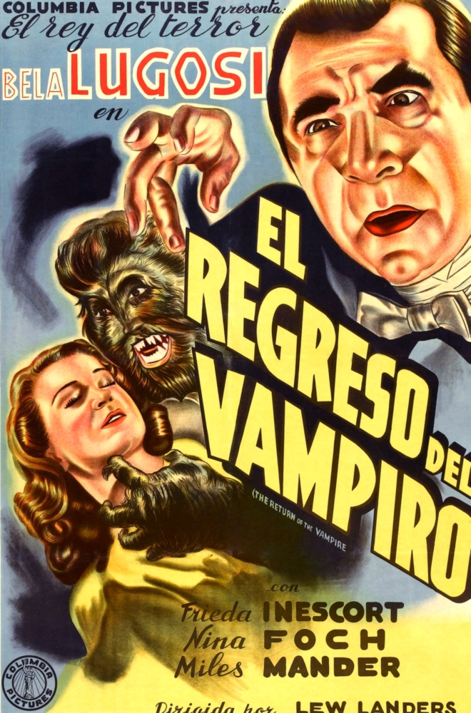 The Return Of The Vampire Canvas Art - (24 x 36)