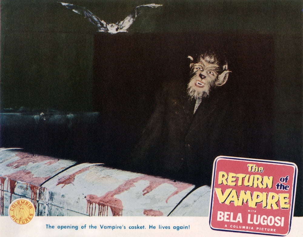 The Return Of The Vampire Canvas Art - (28 x 22)