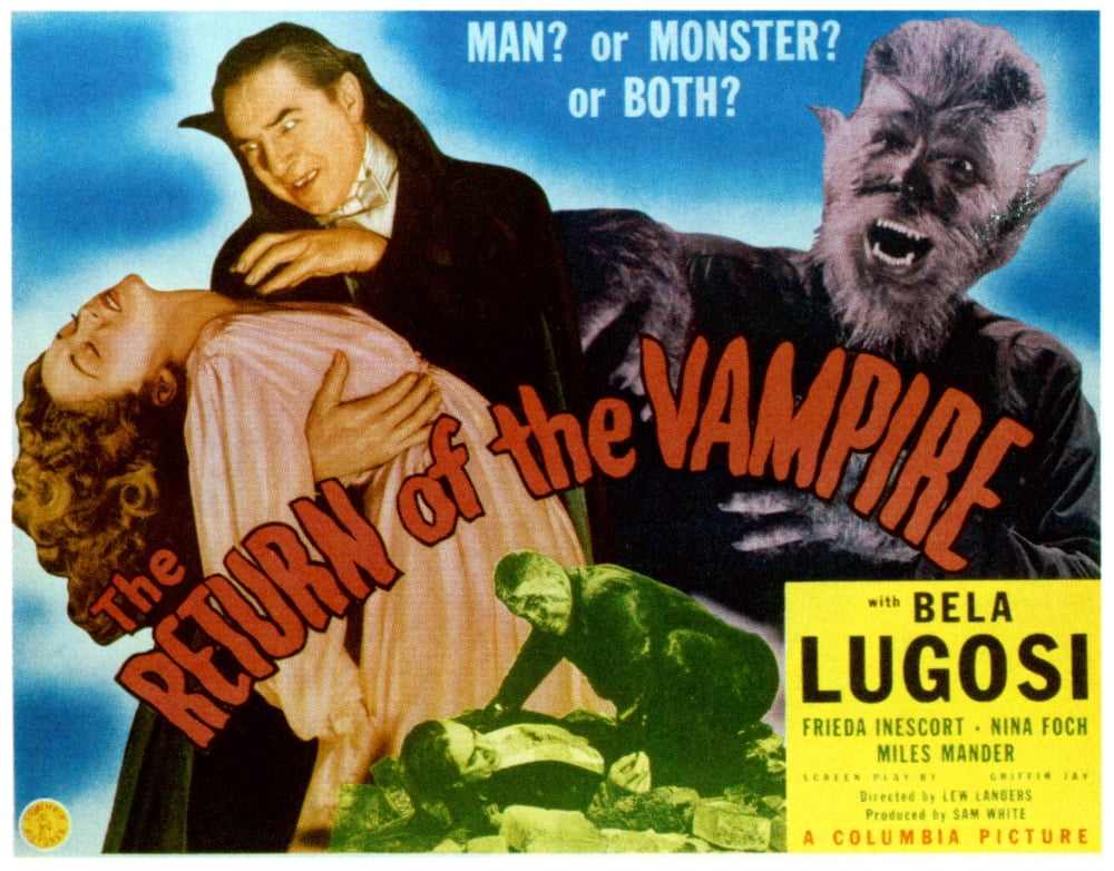 The Return Of The Vampire Canvas Art - (28 x 22)