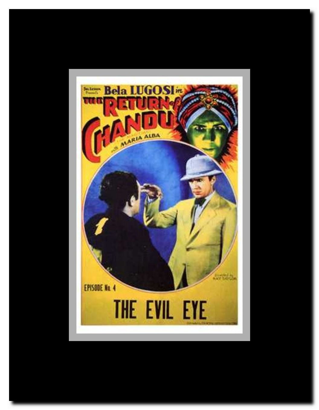 The Return of Chandu Framed Movie Poster