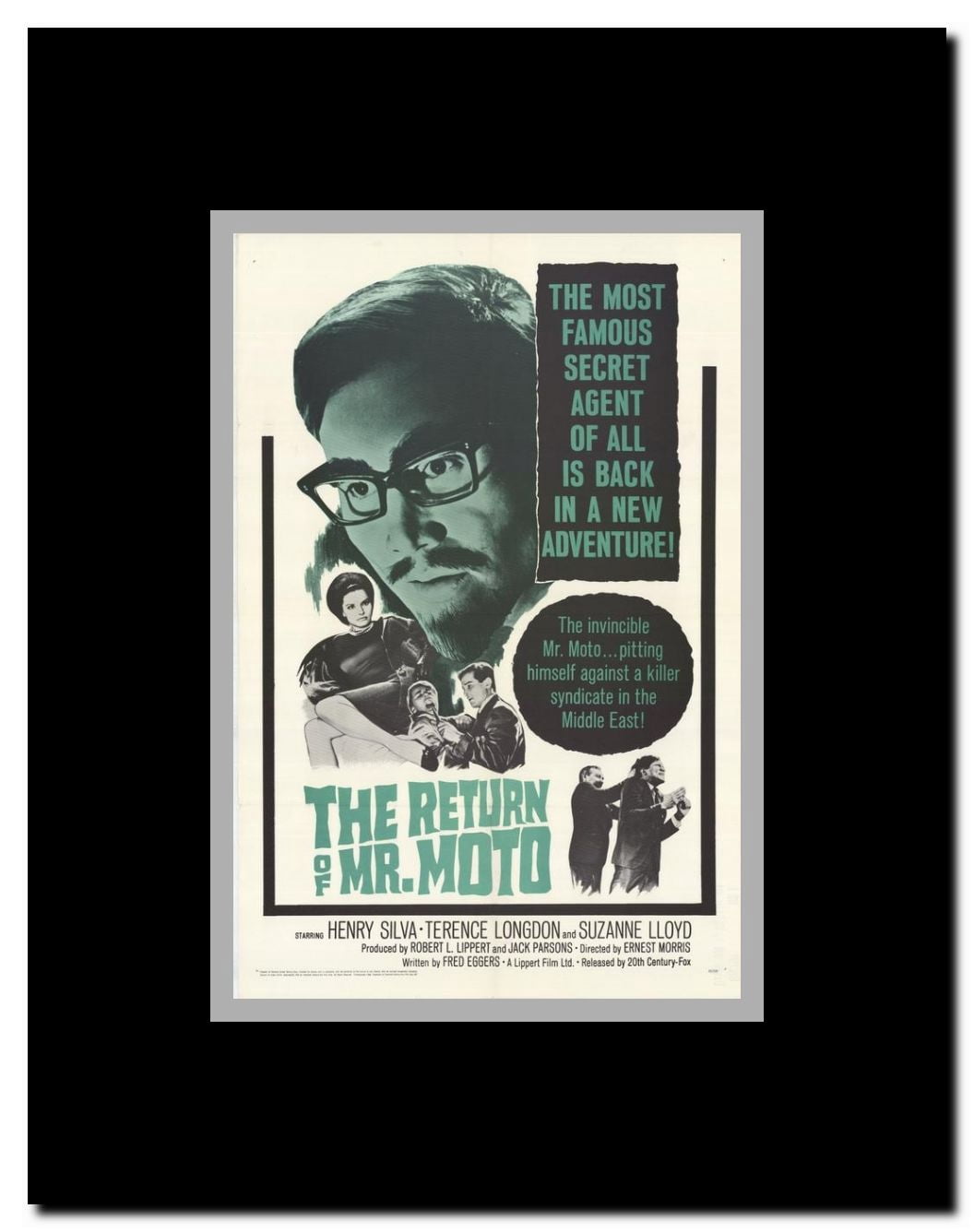The Return of Mr. Moto Framed Movie Poster
