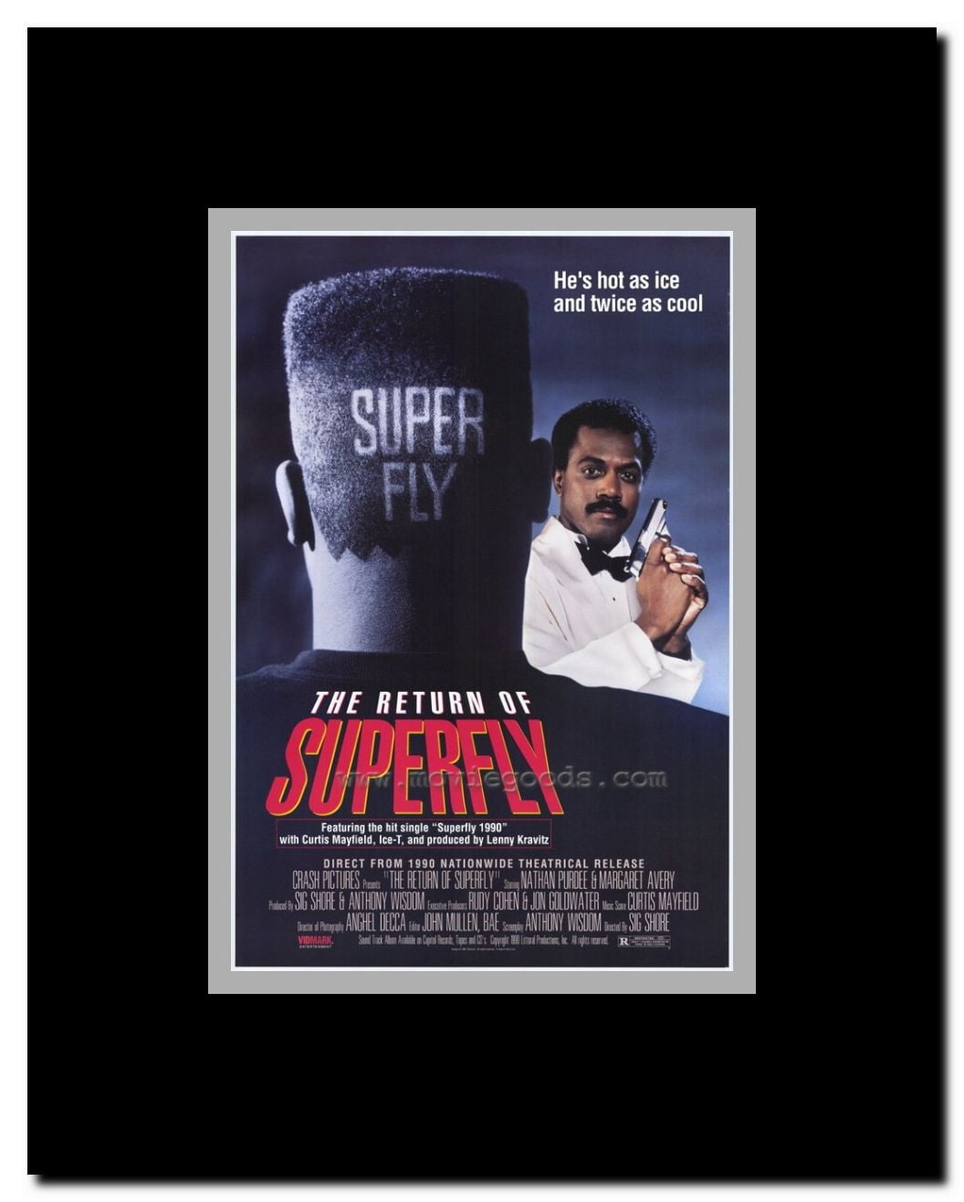 The Return of Superfly Framed Movie Poster