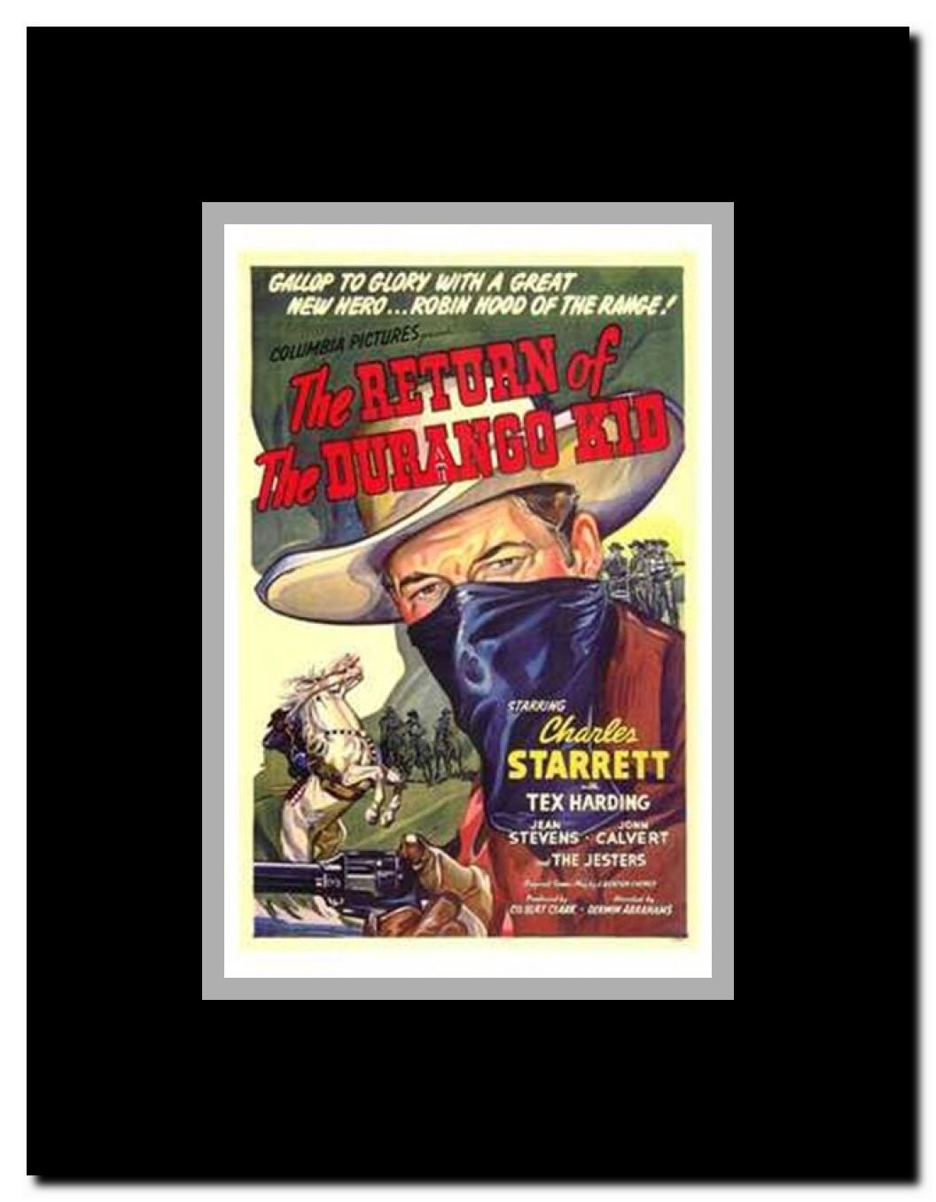 The Return of the Durango Kid Framed Movie Poster