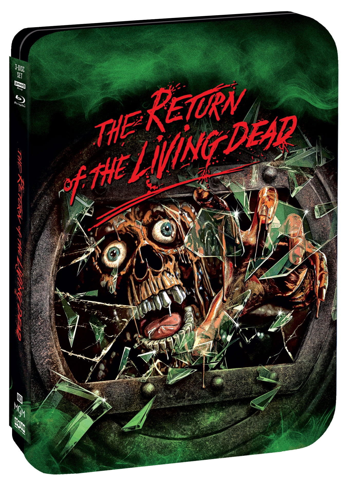 The Return of the Living Dead (Steelbook)(Walmart Exclusive) (4K Ultra HD + Blu-ray + Digital), Shout! Factory, Horror, Comedy