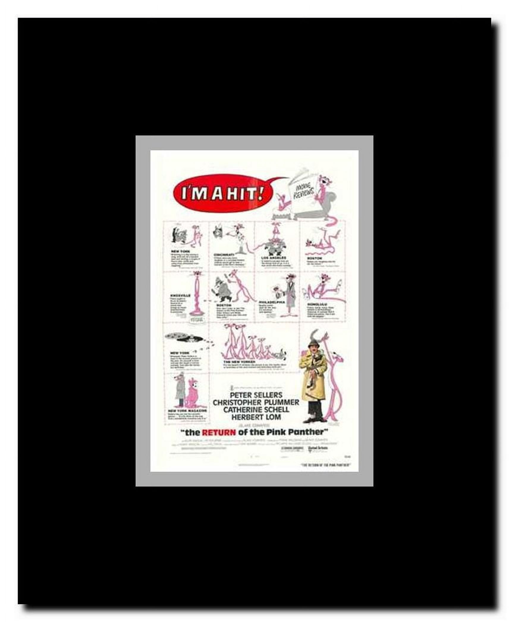 The Return of the Pink Panther Framed Movie Poster