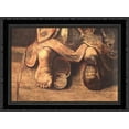 thumbnail image 1 of The Return of the Prodigal Son [detail] 24x19 Black Ornate Wood Framed Canvas Art by Rembrandt, 1 of 2