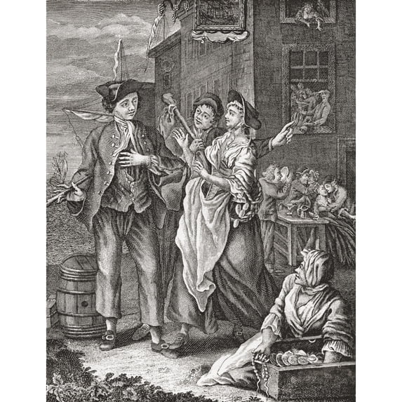 The Return of the sailor. Prostitutes and bustle in the maritime ports after an