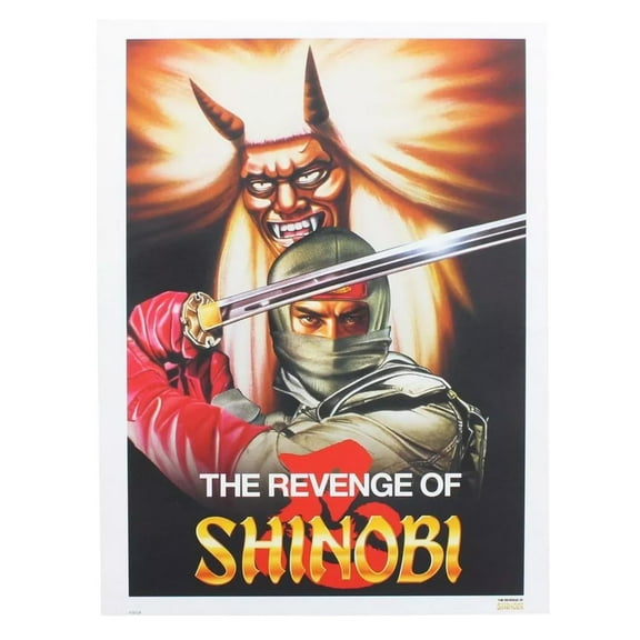 The Revenge of Shinobi 8x10 Art Print (Gamer Block Exclusive)
