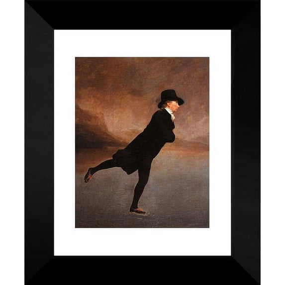 The Reverend Robert Walker Skating 15x18 Framed Art Print by Raeburn, Sir Henry