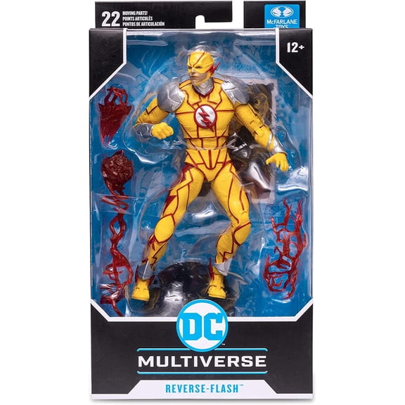 DC Multiverse Gaming 7 Inch Action Figure Wave 7 - Reverse Flash