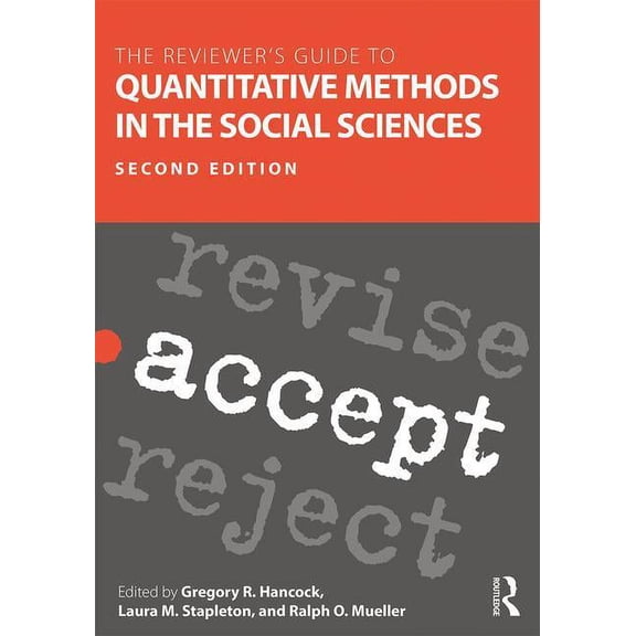 The Reviewer's Guide to Quantitative Methods in the Social Sciences, (Paperback)