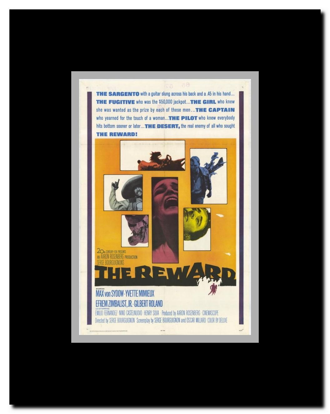 The Reward Framed Movie Poster